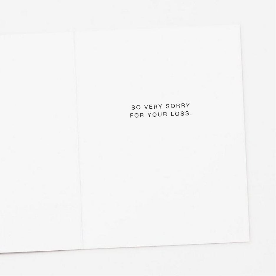 Apartment 2 Cards Apartment 2 Cards Tulips Sympathy Card - Little Miss Muffin Children & Home