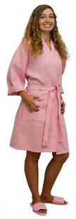 Alan Pendergrass Robes Alan Pendergrass Robes Kimono Cotton Waffle Robe - Little Miss Muffin Children & Home