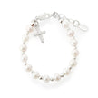Cherished Moments Girls Silver Baby Cross Bracelet - Little Miss Muffin Children & Home