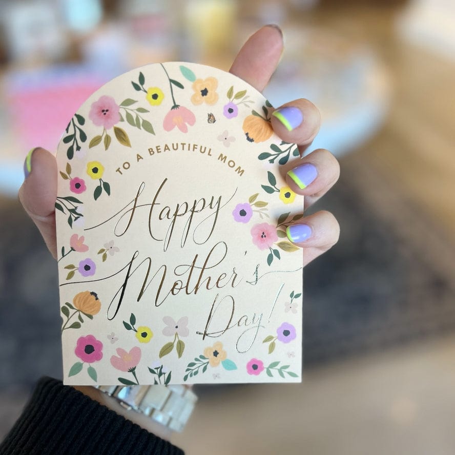 Ginger P Designs Ginger P Designs Arch Beautiful Mother's Day Floral Greeting Card - Little Miss Muffin Children & Home