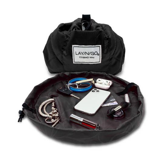 Lay-N-Go Lay-n-Go Drawstring Cosmetic Makeup Bag Mini 16" - Little Miss Muffin Children & Home