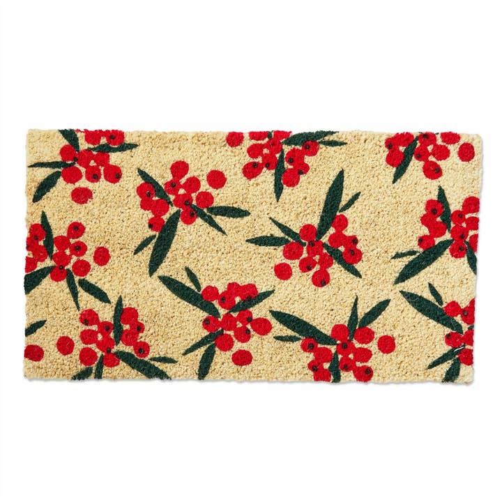 tag Winter Berries Coir Mat - Little Miss Muffin Children & Home