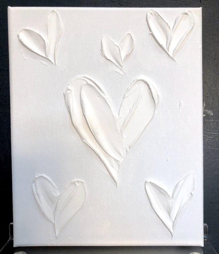 Coddiwomple Coddiwomple Paint Your Own Canvas Hearts Multi 8x10 - Little Miss Muffin Children & Home