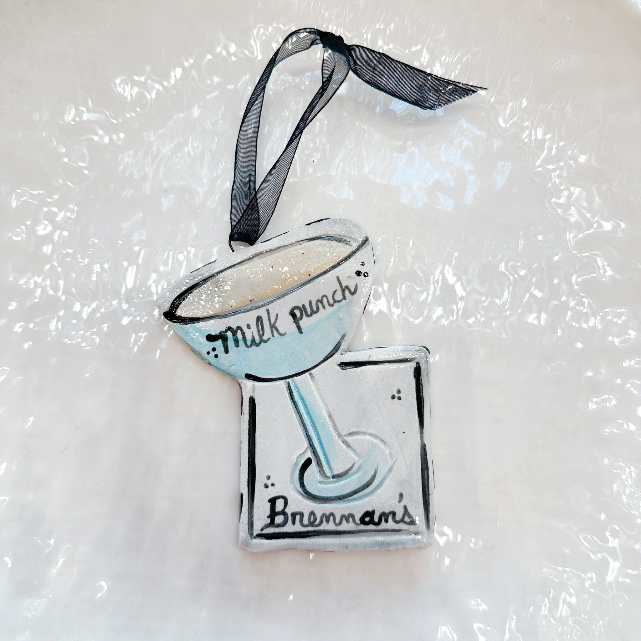 Brennan's Milk Punch Ornament
