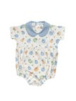 boys blue collared pumpkin bubble