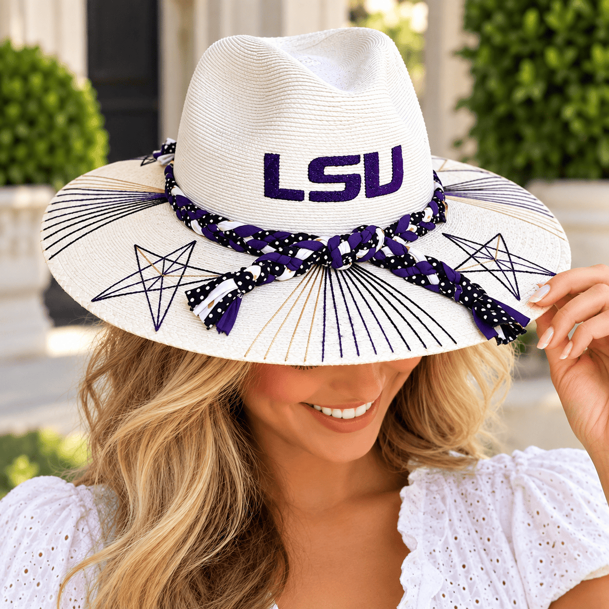 Cowgirl GEAUX TIGERS Hat