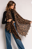 Loowie Loowie Leopard Scarf with Tassels - Little Miss Muffin Children & Home