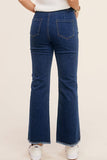 La Miel Soft Washed All Season Stretchy Pants in Dark Denim