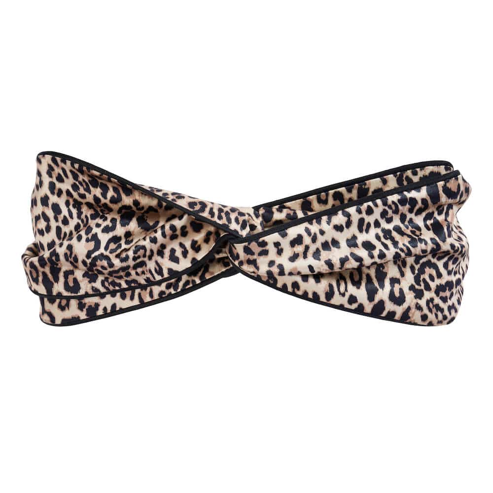 Blissy Blissy Leopard Silk Head Piece - Little Miss Muffin Children & Home