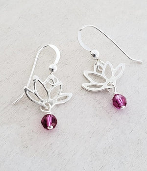 Sosie Designs Sosie Designs Lotus Blooms Earrings - Little Miss Muffin Children & Home