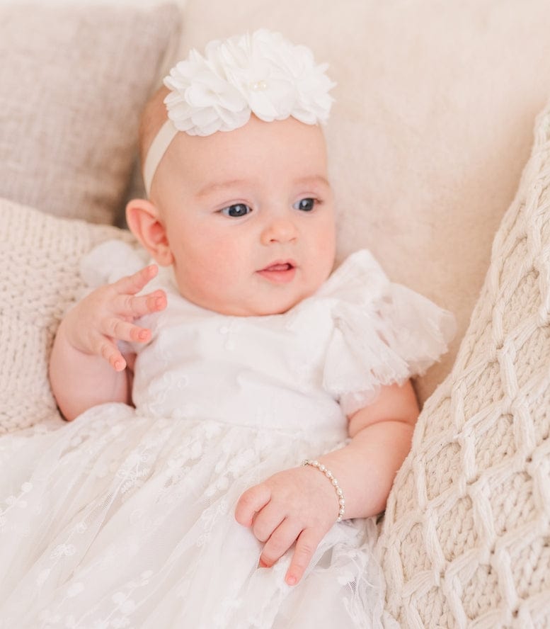 Cherished Moments Girls Silver Baby Cross Bracelet - Little Miss Muffin Children & Home