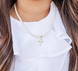 Cherished Moments First Communion Cross Necklace