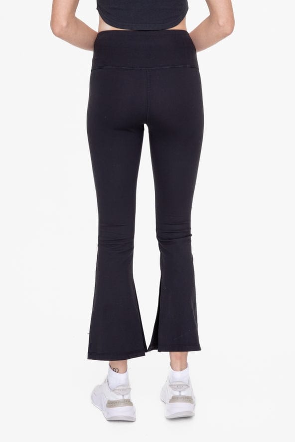 Mono B Mono B High-Waisted Flare Leggings - Little Miss Muffin Children & Home