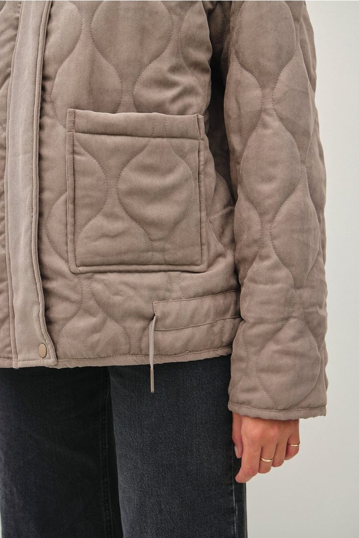 Be Cool Be Cool Quilted Puffer High Collar Jacket - Little Miss Muffin Children & Home
