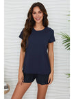 Back Seem Short Sleeve Tee