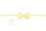 Beyond Creations Beyond Creations 1/4" Hose Baby Headband with Dainty Grosgrain Bow - Little Miss Muffin Children & Home