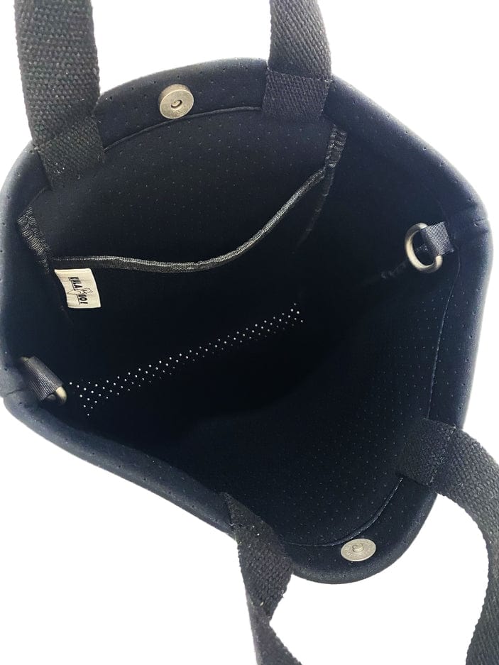 Quilted Koala Quilted Koala Neoprene Town Bag Black - Little Miss Muffin Children & Home