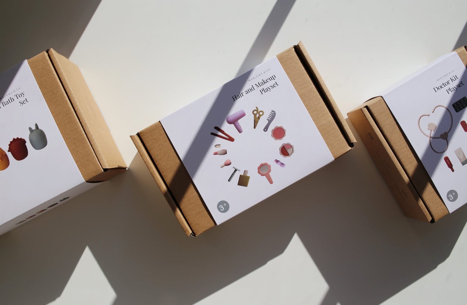 Marlowe & Co Marlowe & Co Silicone Hair and Makeup Playset - Little Miss Muffin Children & Home