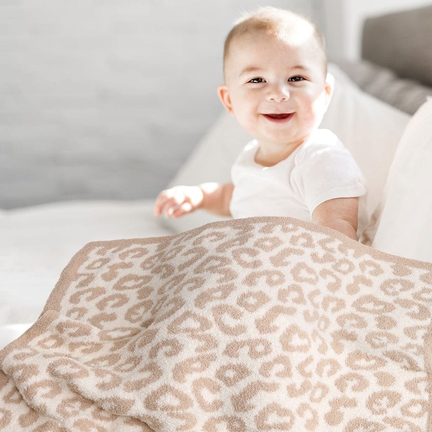 Fashion City Leopard Print Luxury Soft Throw Blanket - Little Miss Muffin Children & Home