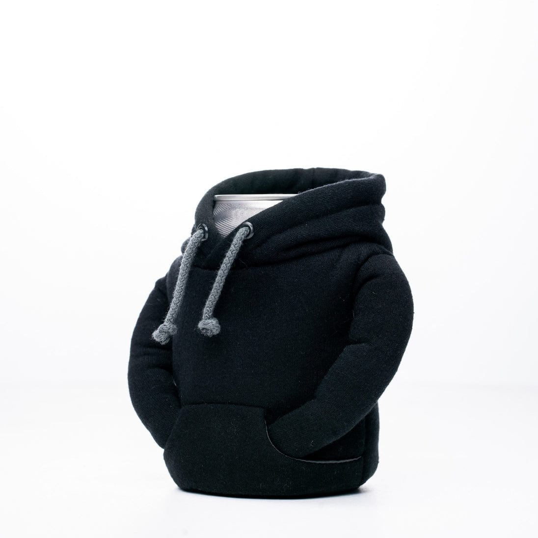 Puffin Drinkwear The Hoodie Insulated Beverage Sleeve, Black & Pewter - Little Miss Muffin Children & Home