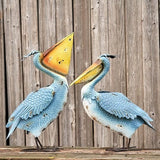 Zaer Ltd International Zaer Ltd International Coastal Blue Pelican Garden Figurines - Little Miss Muffin Children & Home
