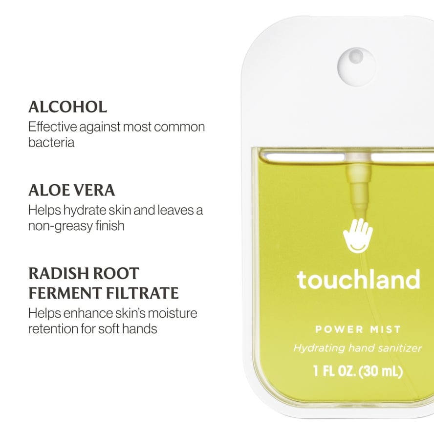 Touchland Vanilla Blossom Power Mist Hydrating Hand Sanitizer - Little Miss Muffin Children & Home
