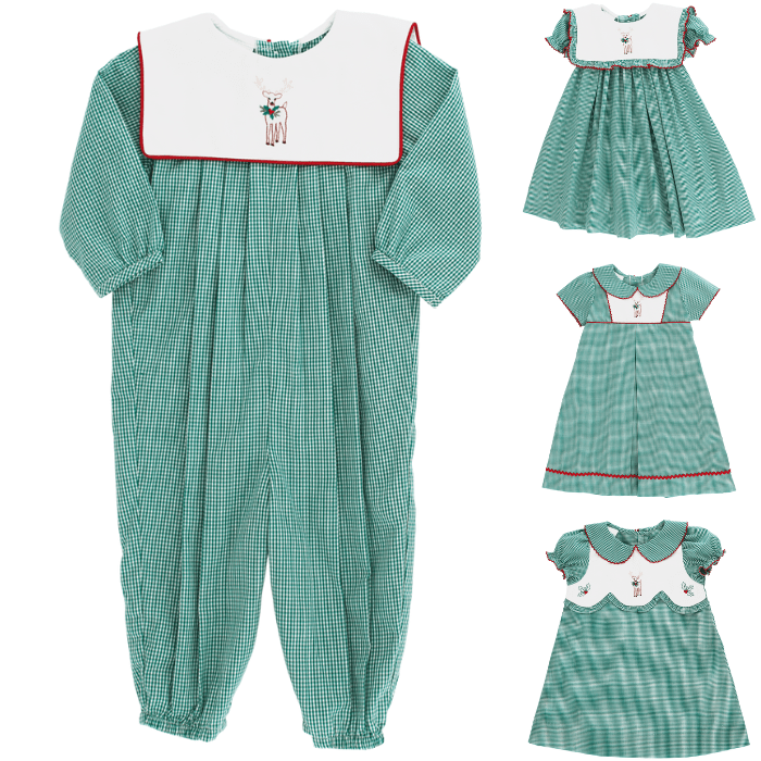 Bailey Boys Bailey Boys Reindeer Dressy Bubble Long - Little Miss Muffin Children & Home