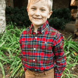 Bailey Boys Roscoe Wales Plaid Button Down Shirt