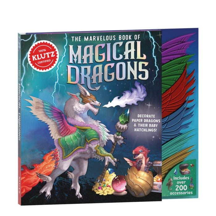 Klutz Klutz The Marvelous Book of Magical Dragons - Little Miss Muffin Children & Home
