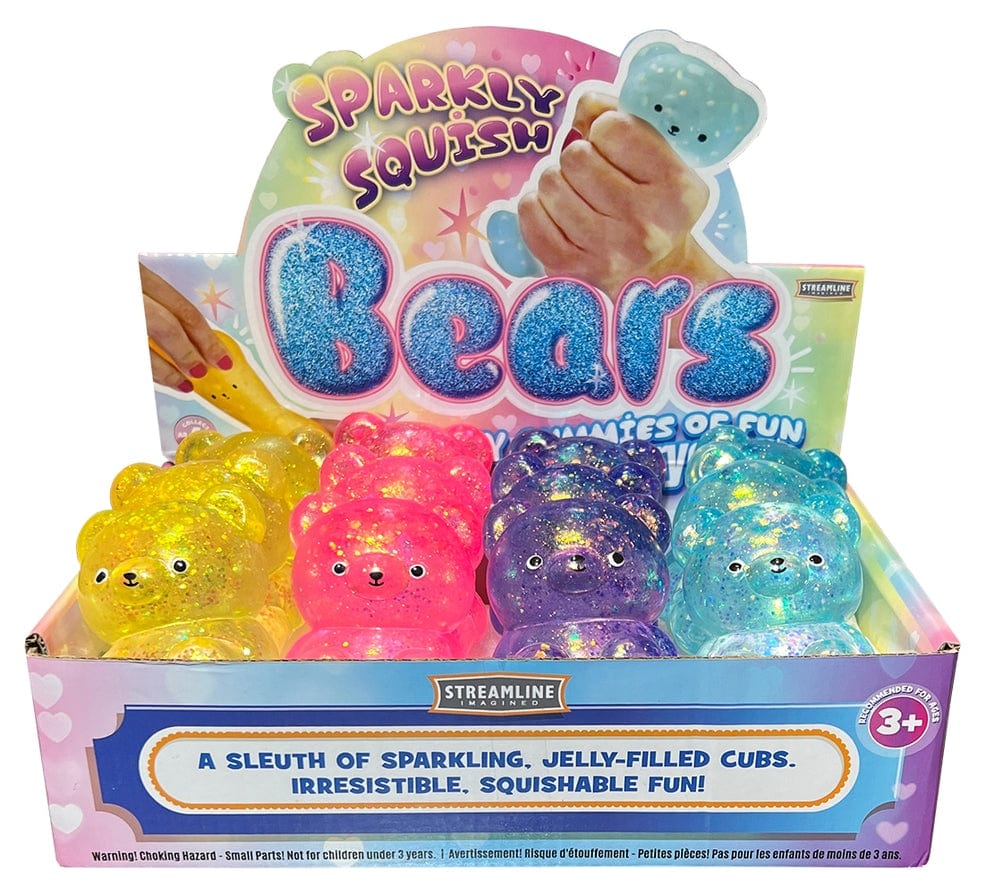 Streamline Streamline Sparkly Squishy Bears - Little Miss Muffin Children & Home