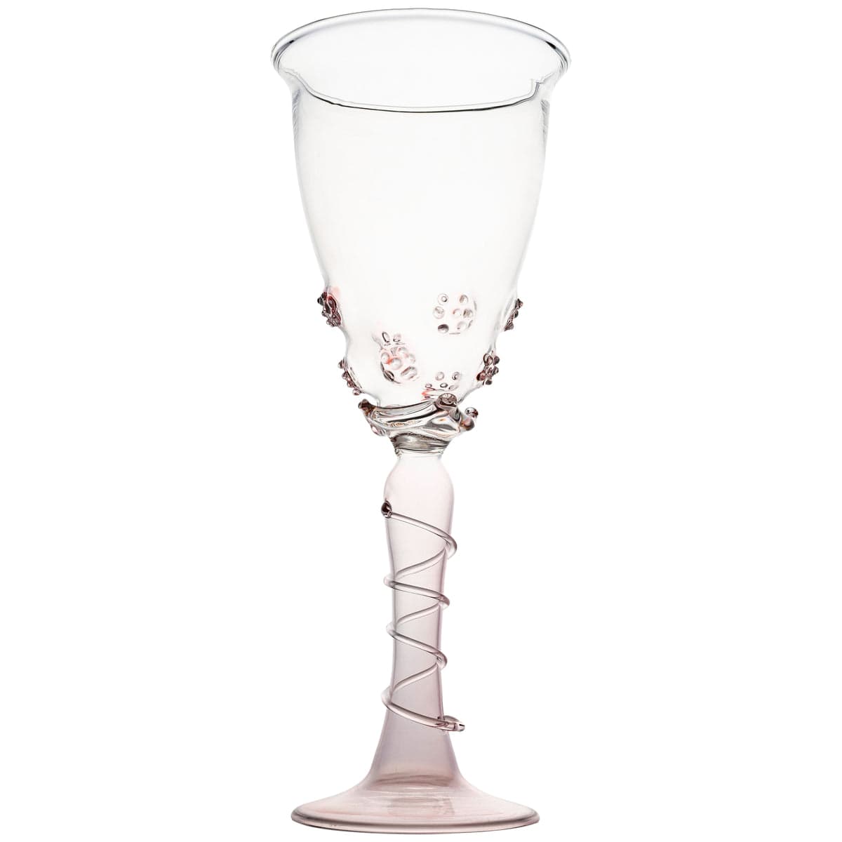 Abigail's Home Decor Ophelia Wine Glass, Pink - Little Miss Muffin Children & Home