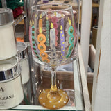 Katie Heaton Designs Katie Heaton Birthday Candles Wine Glass - Little Miss Muffin Children & Home