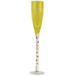 Abigail's Home Decor Abigail's Adriana Champagne Glass, Yellow - Little Miss Muffin Children & Home