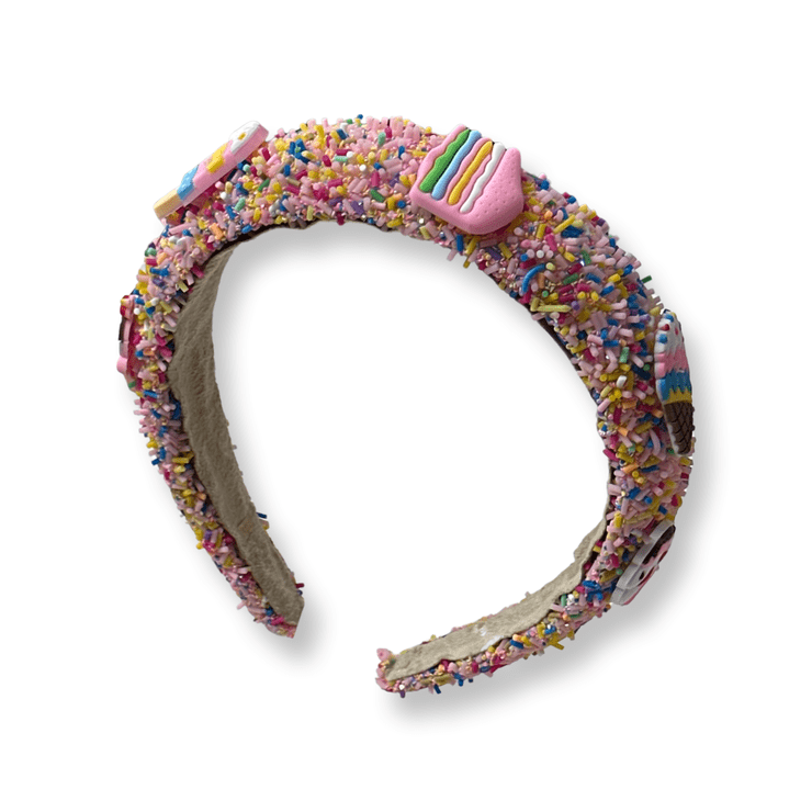 Bari Lynn Bari Lynn Sprinkle Padded Charm Headband - Little Miss Muffin Children & Home