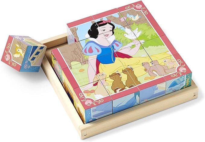Melissa & Doug Melissa & Doug Disney Princesses Cube Puzzle - Little Miss Muffin Children & Home