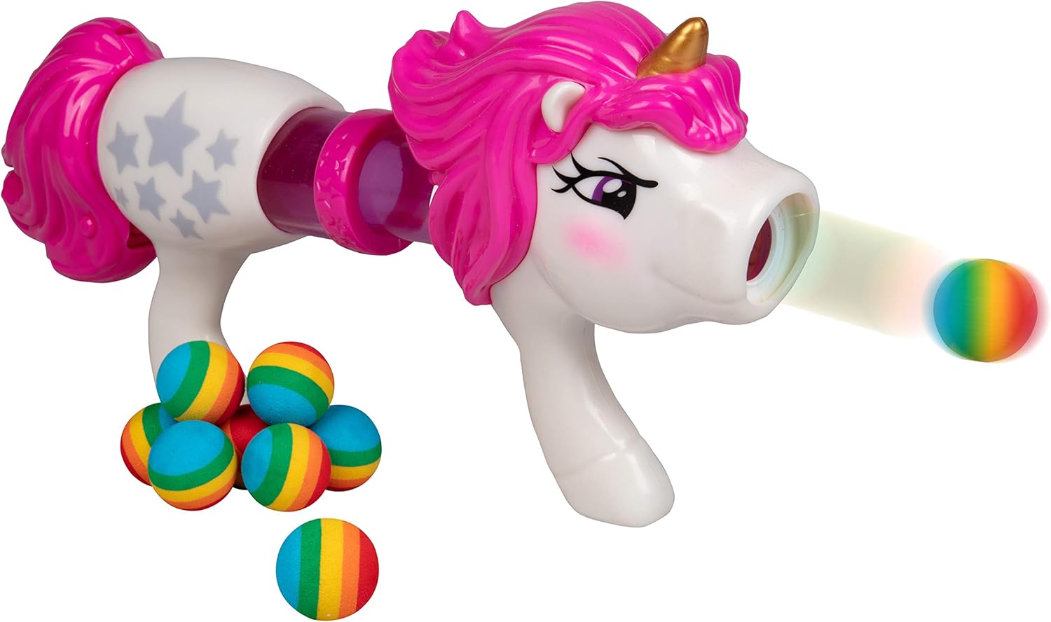 Hog Wild Toys Hog Wild Toys Unicorn Power Popper, Foam Ball Blaster - Little Miss Muffin Children & Home