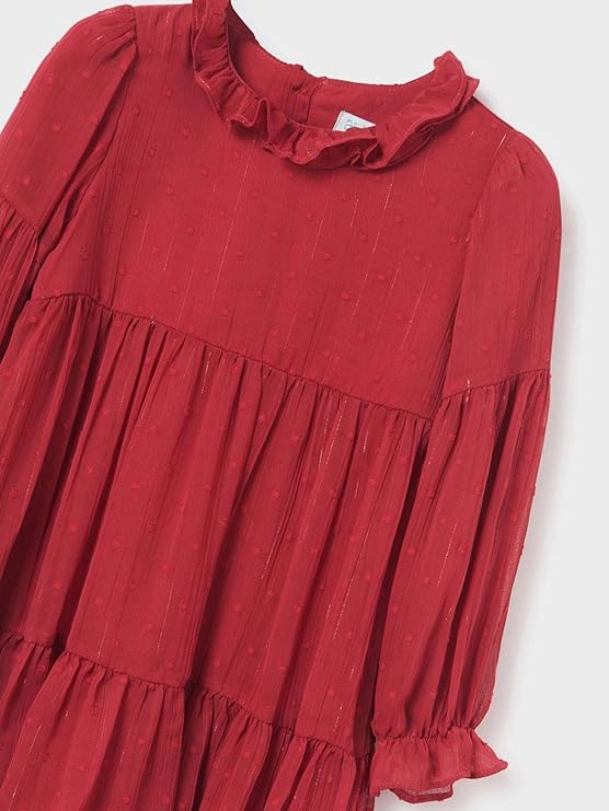 plumeti chiffon dress Abel & Lula Plumeti Chiffon Dress Navy / 7