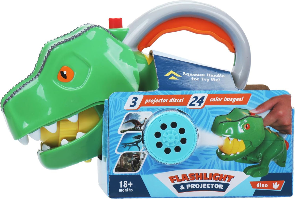 Kid Galaxy Kid Galaxy Flashlight & Projector - Dino - Little Miss Muffin Children & Home