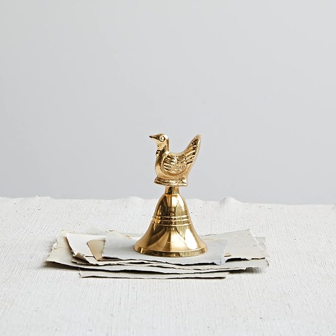 Creative Co-Op Creative Co-op Brass Turkey Bell - Little Miss Muffin Children & Home