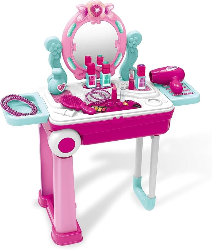 Kid Galaxy Kid Galaxy On the Go Carry On Vanity Set - Little Miss Muffin Children & Home