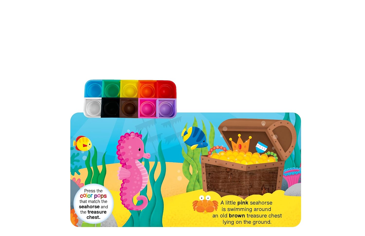 Little Hippo Books Ocean Colors - Sensory Fidget Toy - Little Miss Muffin Children & Home