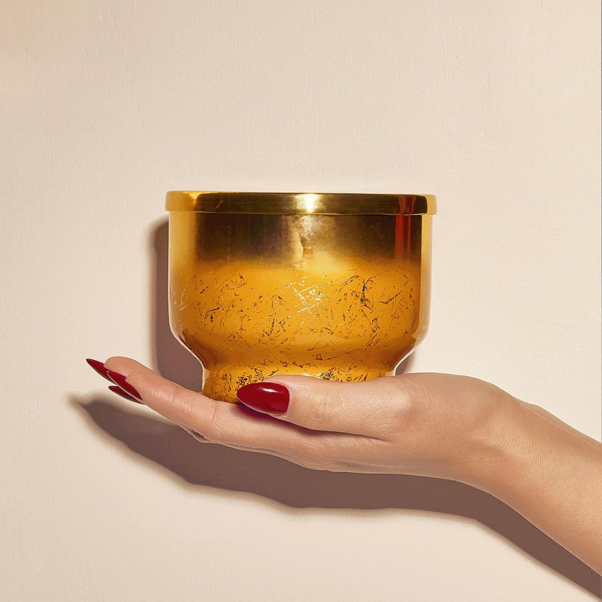 Capri Blue Capri Blue Pumpkin Dulce Glimmer Inverted Jar, 10oz - Little Miss Muffin Children & Home