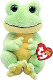 Ty Inc Beanie Belly Snapper the Green Frog 6" Plush