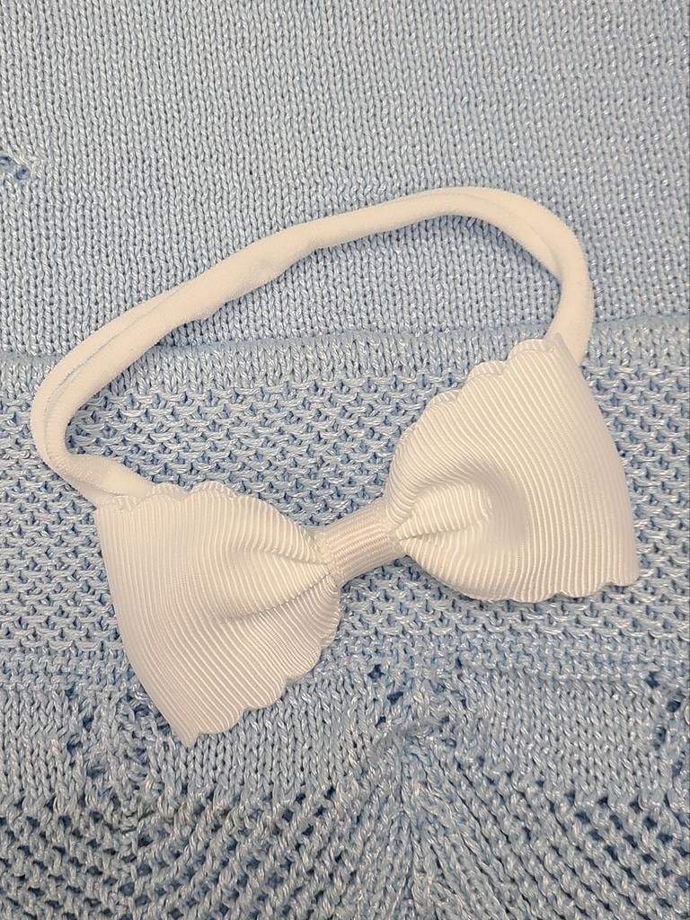 Bows Arts Bows Arts Scallop Bow Baby Headband - Little Miss Muffin Children & Home