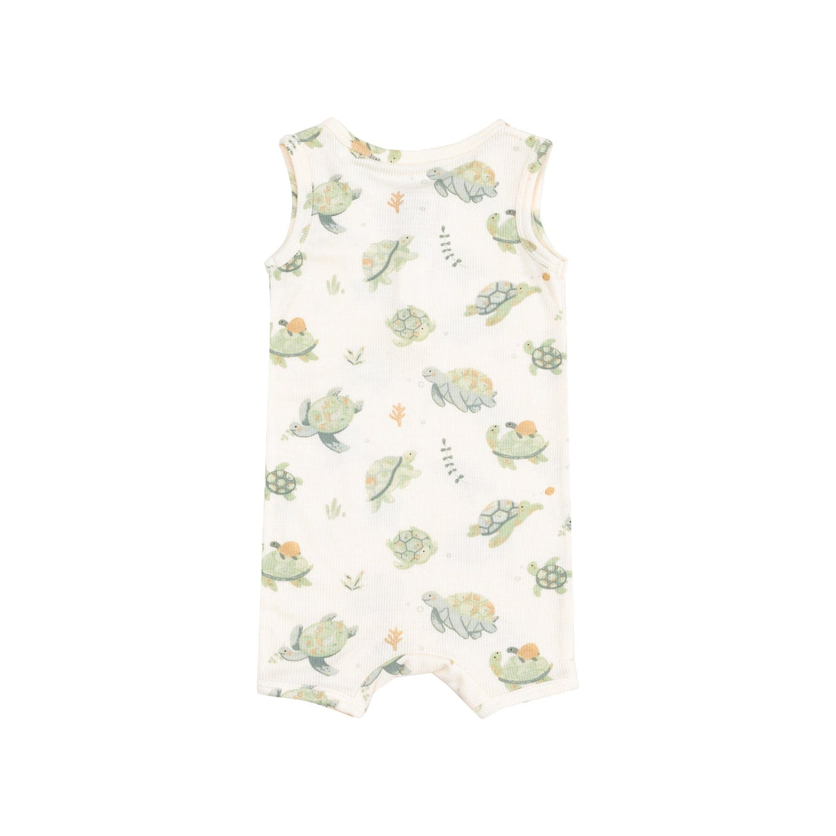 Angel Dear Angel Dear Sea Turtles Sleeveless Shortie Romper - Little Miss Muffin Children & Home