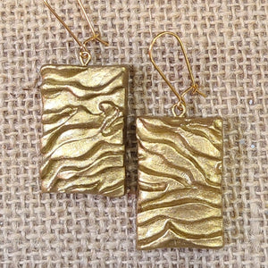 Carol Cassisa Carol Cassisa Rectangle Tigre Earrings - Little Miss Muffin Children & Home