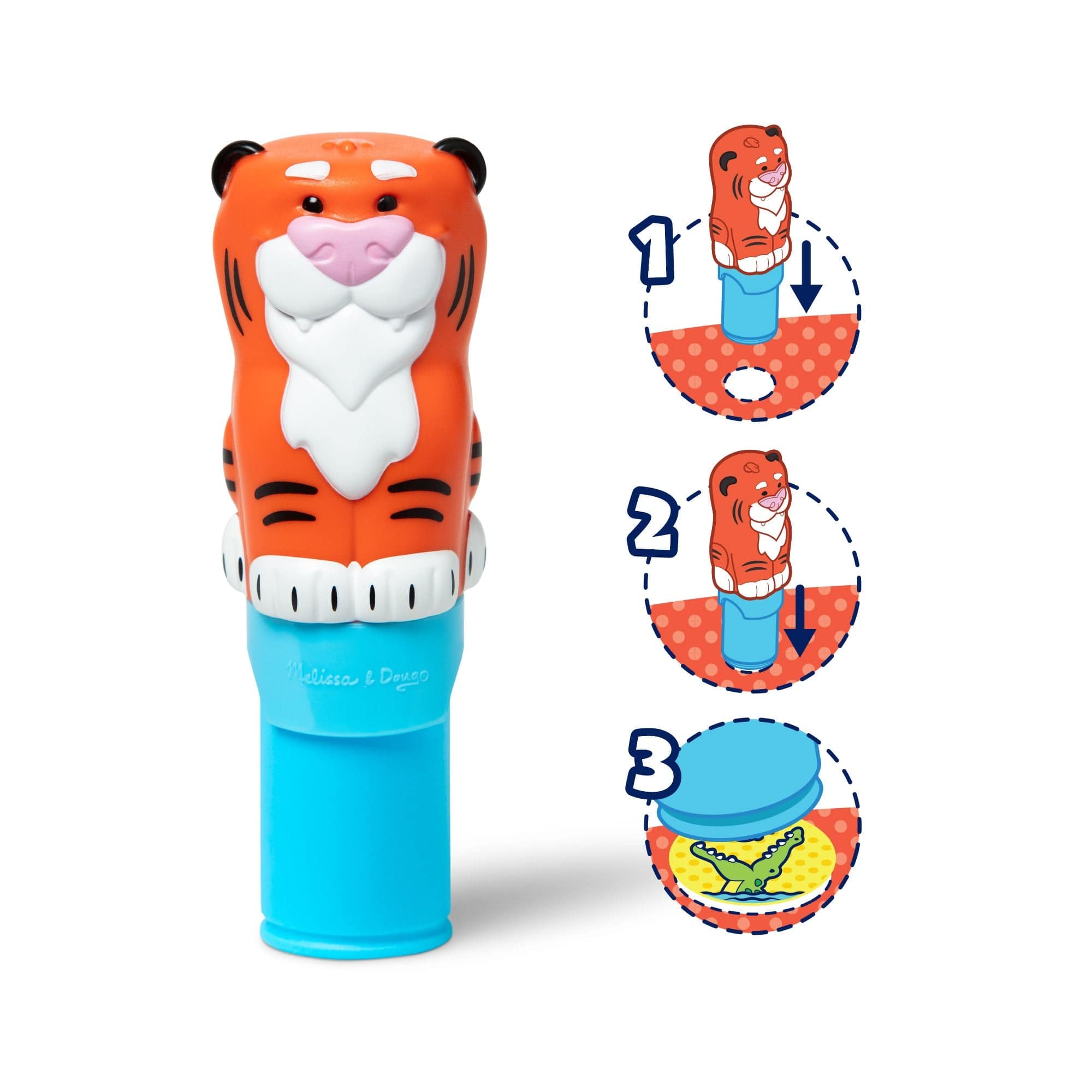 Melissa & Doug Melissa & Doug Sticker WOW! Activity Pad Set - Tiger - Little Miss Muffin Children & Home
