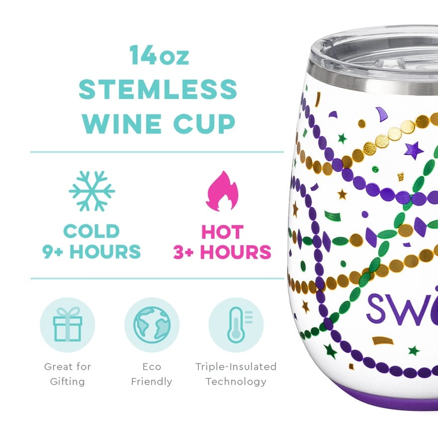 Swig Life Swig Life Hey Mister! Stemless Wine Cup (14oz) - Little Miss Muffin Children & Home