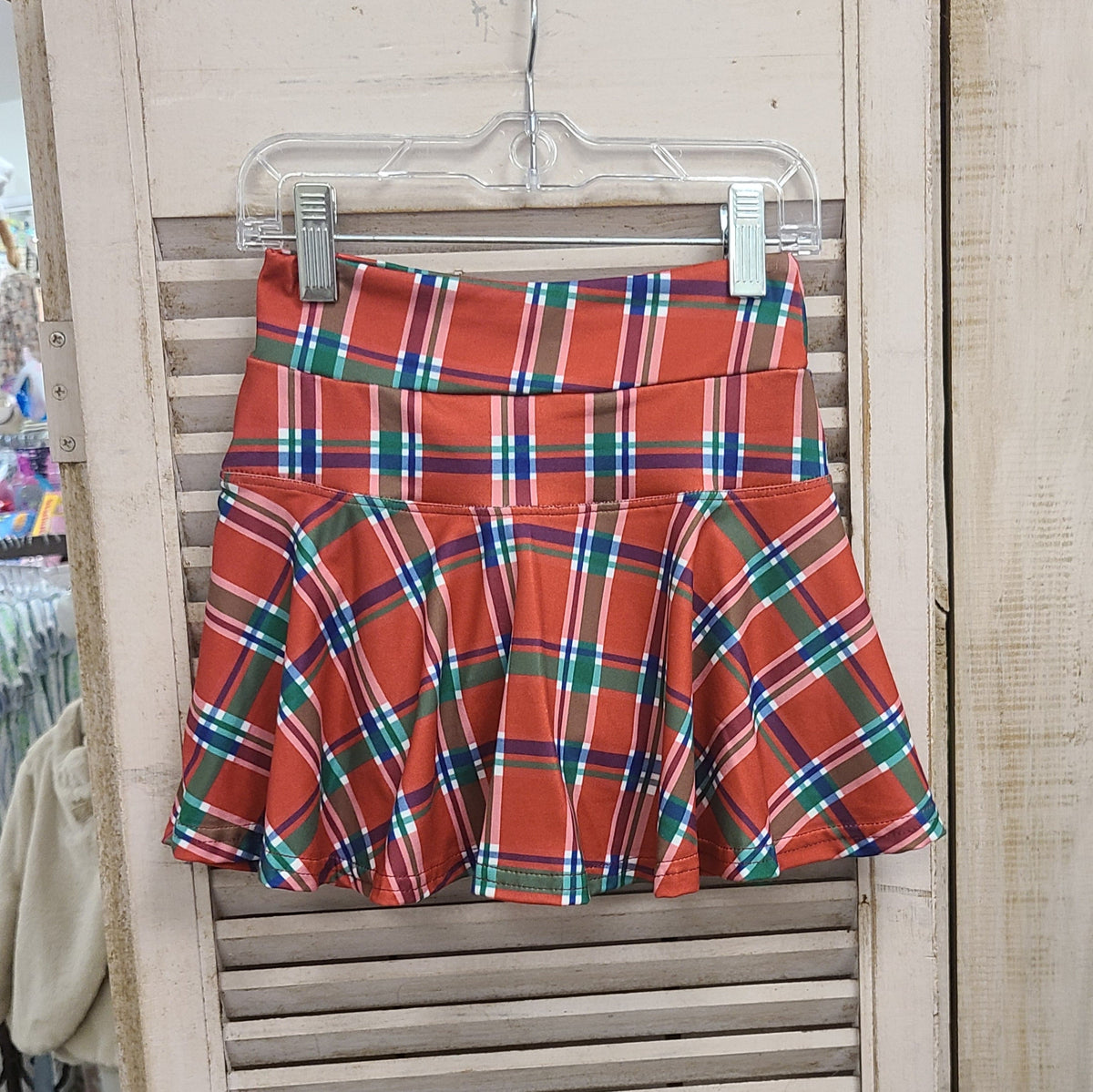Bon Temps Boutique Bon Temps Boutique Girls Sophia Skort Roosevelt Plaid - Little Miss Muffin Children & Home