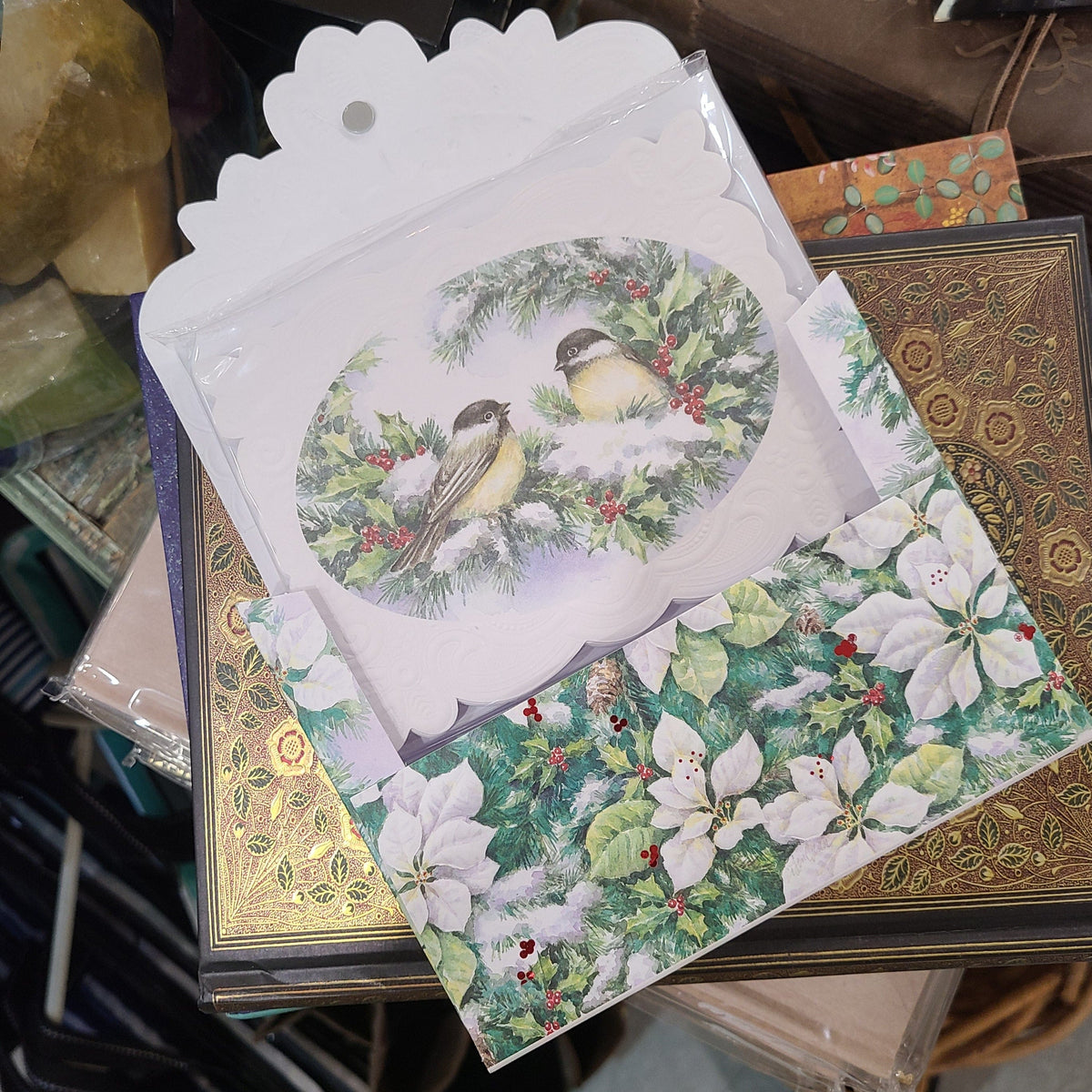 For Arts Sake For Arts Sake Chickadees Boxed Note Cards - Little Miss Muffin Children & Home